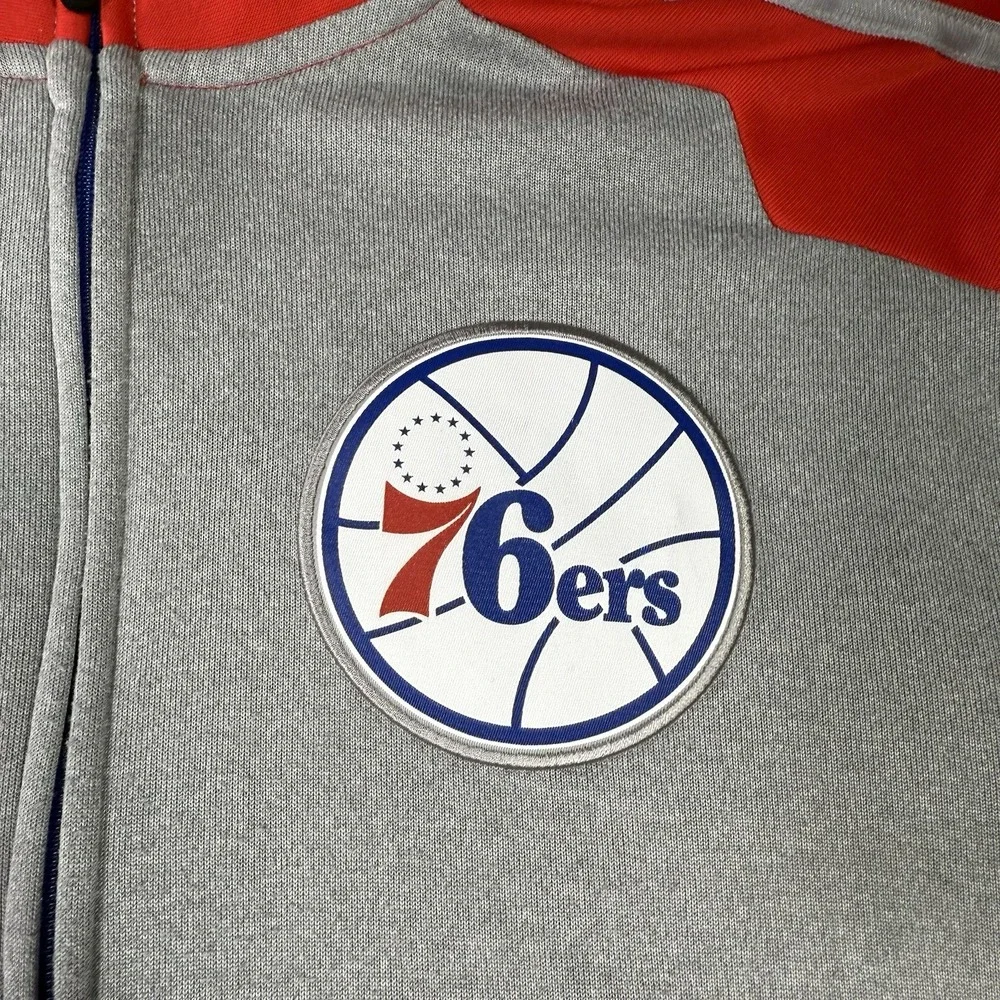 Philadelphia 76ers Adidas Track Jacket‎ Mens Medium Climawarm Basketball NBA